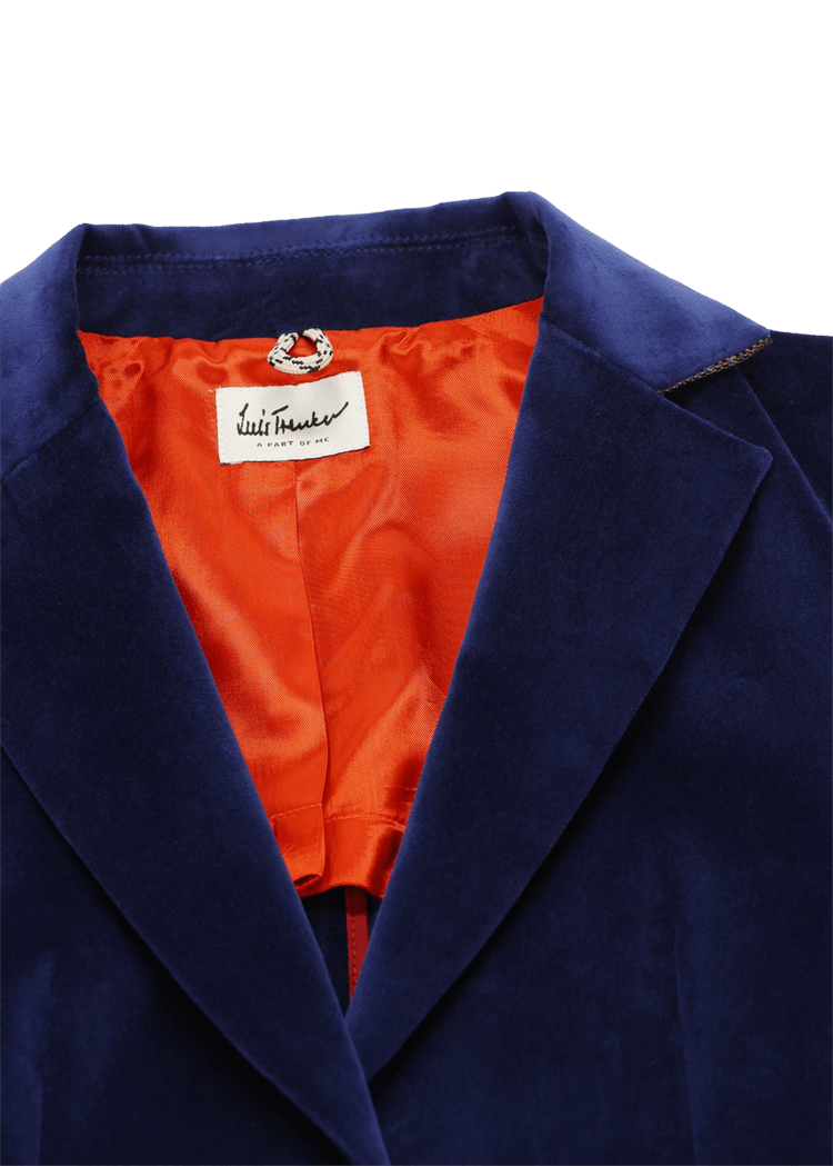 Luis Trenker Blazer in velluto con colletto a revers modello Luramea Hotsell