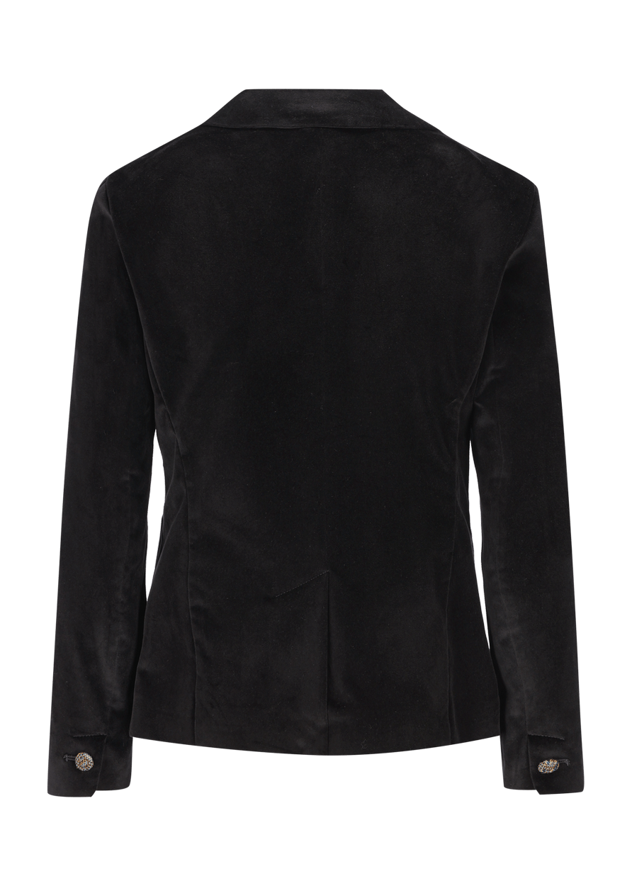 Luis Trenker Blazer in velluto con colletto a revers modello Luramea Vendita Calda