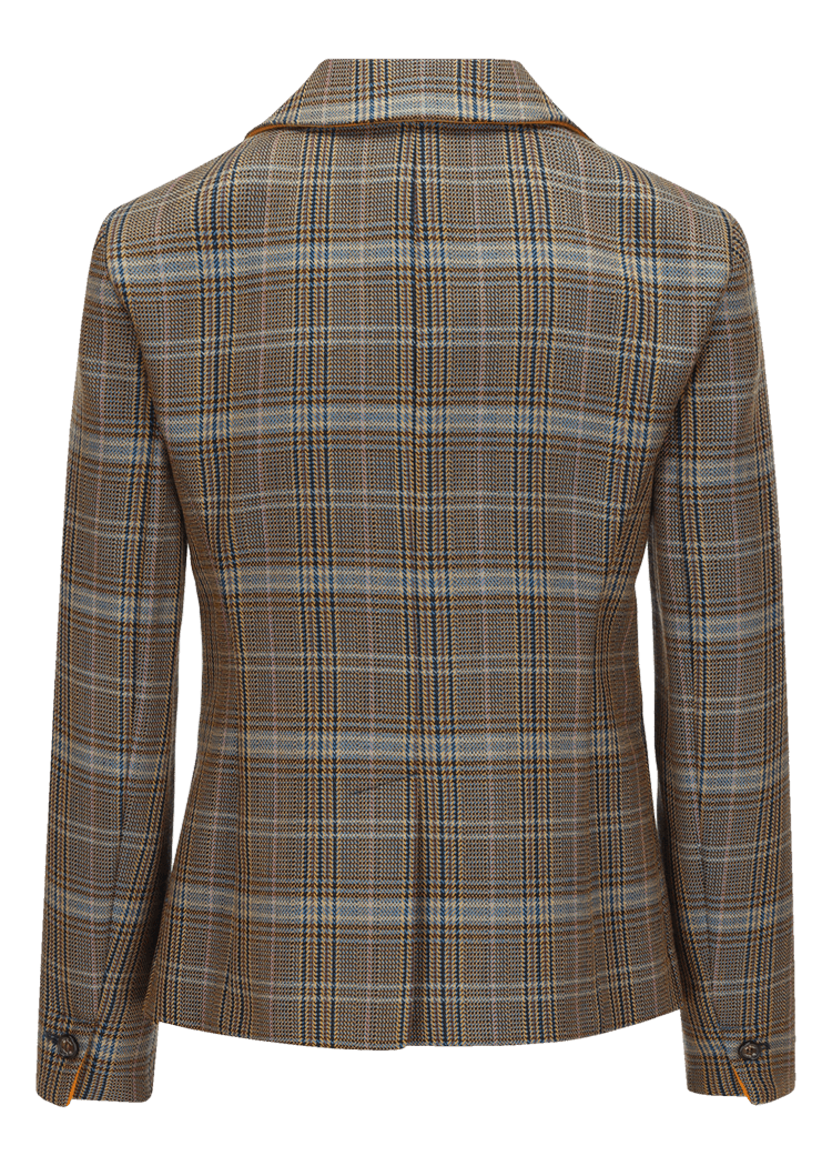 Luis Trenker Blazer con motivo pied-de-poule modello Luramea Vendita Economica