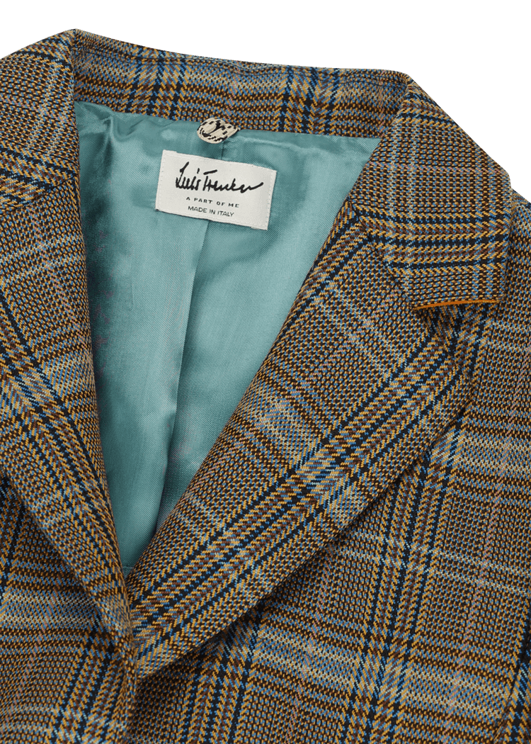 Luis Trenker Blazer con motivo pied-de-poule modello Luramea Vendita Economica