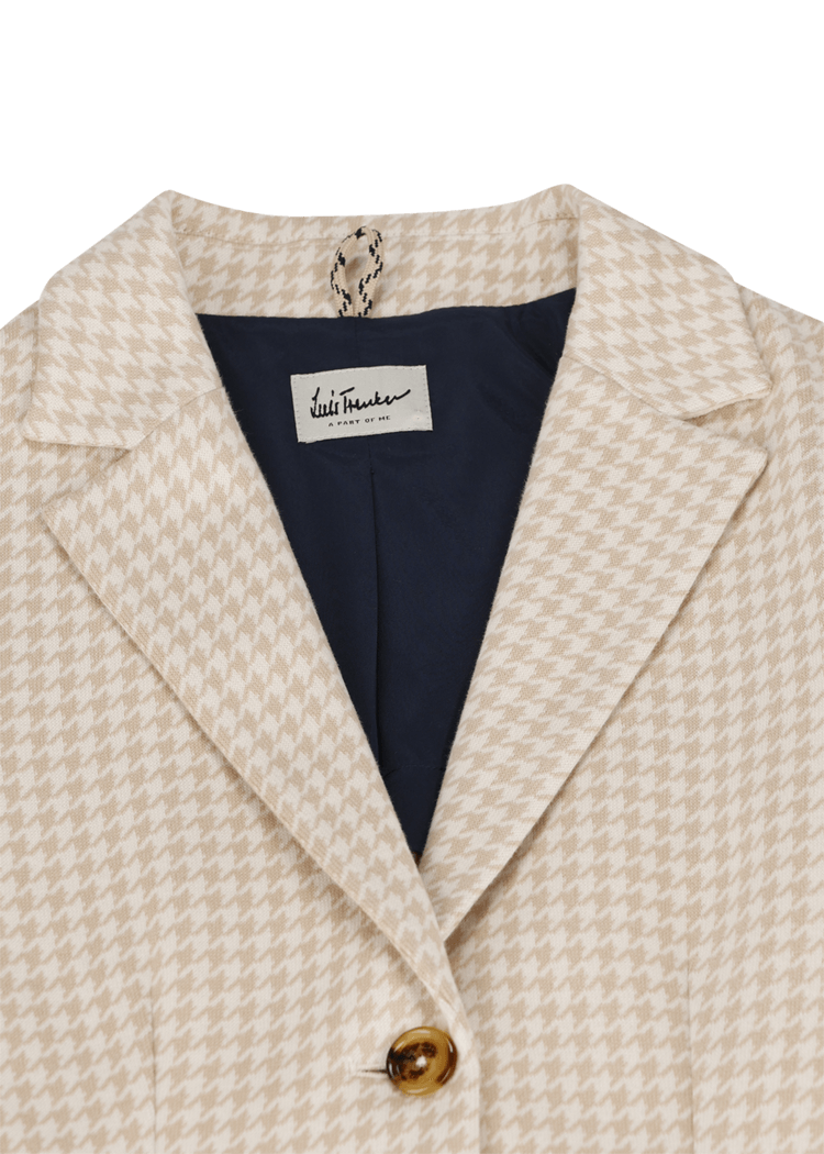 Luis Trenker Blazer con motivo pied-de-poule modello Lurabea I Più Venduti