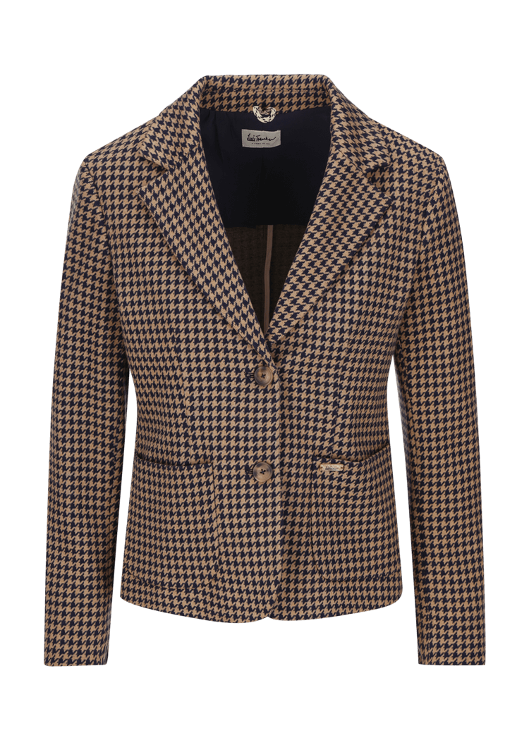 Luis Trenker Blazer con motivo pied-de-poule modello Lurabea Vendite Flash