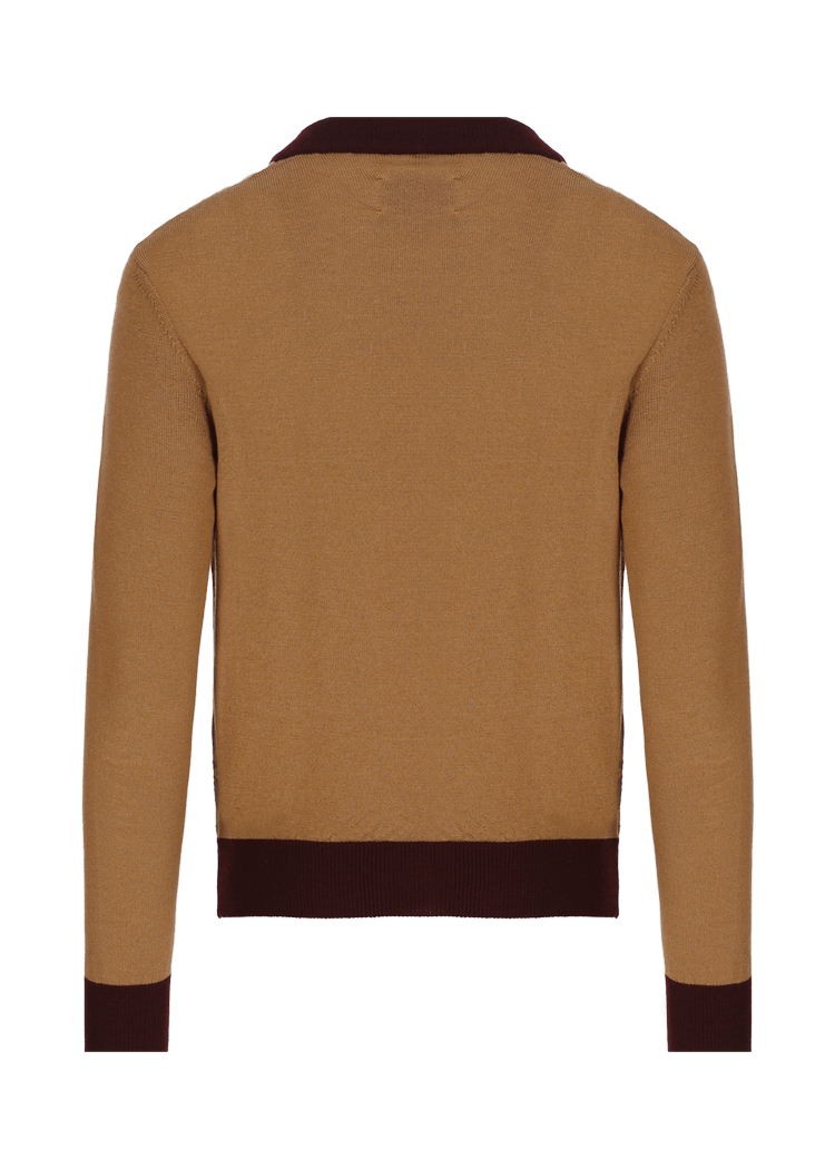 Luis Trenker Cardigan in un mix di materiali modello Luwaynet Prezzo di fabbrica