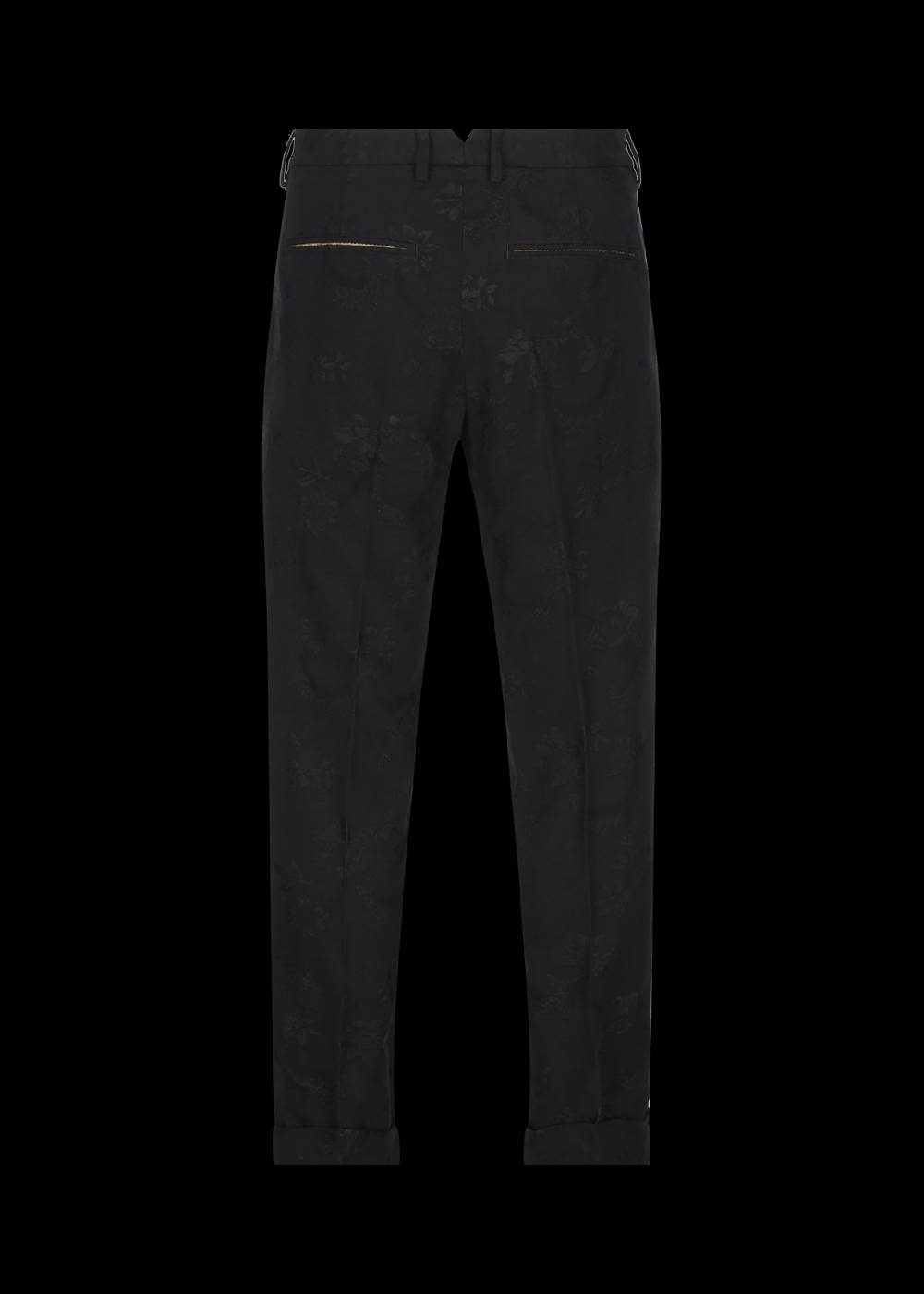 Luis Trenker Pantaloni chino con motivo in jacquard modello Lubruneu Offerte esclusive