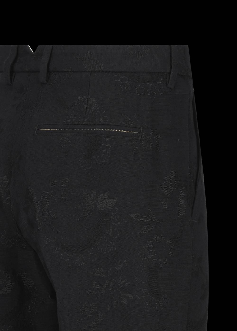 Luis Trenker Pantaloni chino con motivo in jacquard modello Lubruneu Offerte esclusive