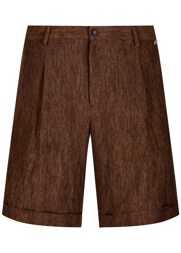 Luis Trenker Bermuda in lino modello Lubartl Super Saving Price