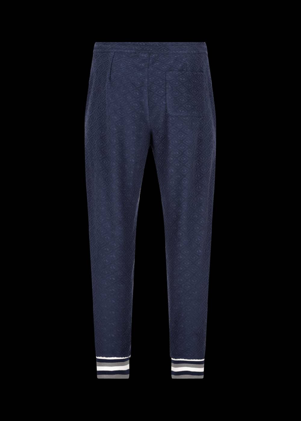Luis Trenker Pantaloni in felpa in spugna di cotone modello Lumbac Ritorno libero