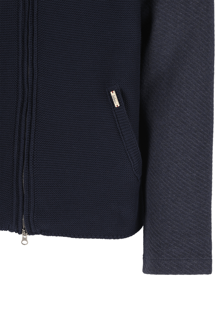 Luis Trenker Cardigan lavorato a maglia con cappuccio Luwallace Rilascio limitato