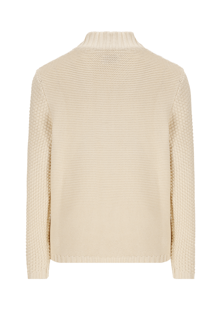 Luis Trenker Cardigan lavorato a maglia con colletto alla coreana modello Luwall ACQUISTA ORA