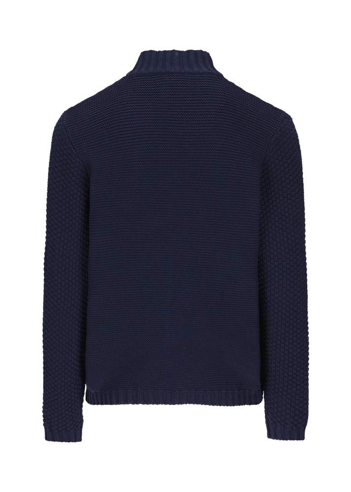 Luis Trenker Cardigan lavorato a maglia con colletto alla coreana modello Luwall Latest stili