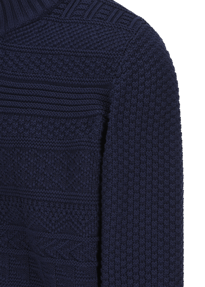 Luis Trenker Cardigan lavorato a maglia con colletto alla coreana modello Luwall Latest stili