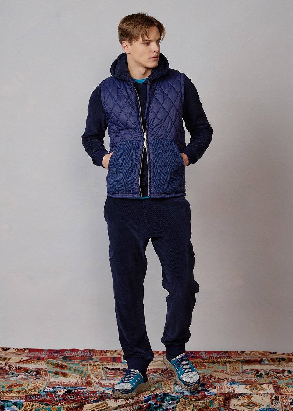 Luis Trenker Gilet trapuntato in nylon modello Lugus 50% di sconto con spedizione gratuita