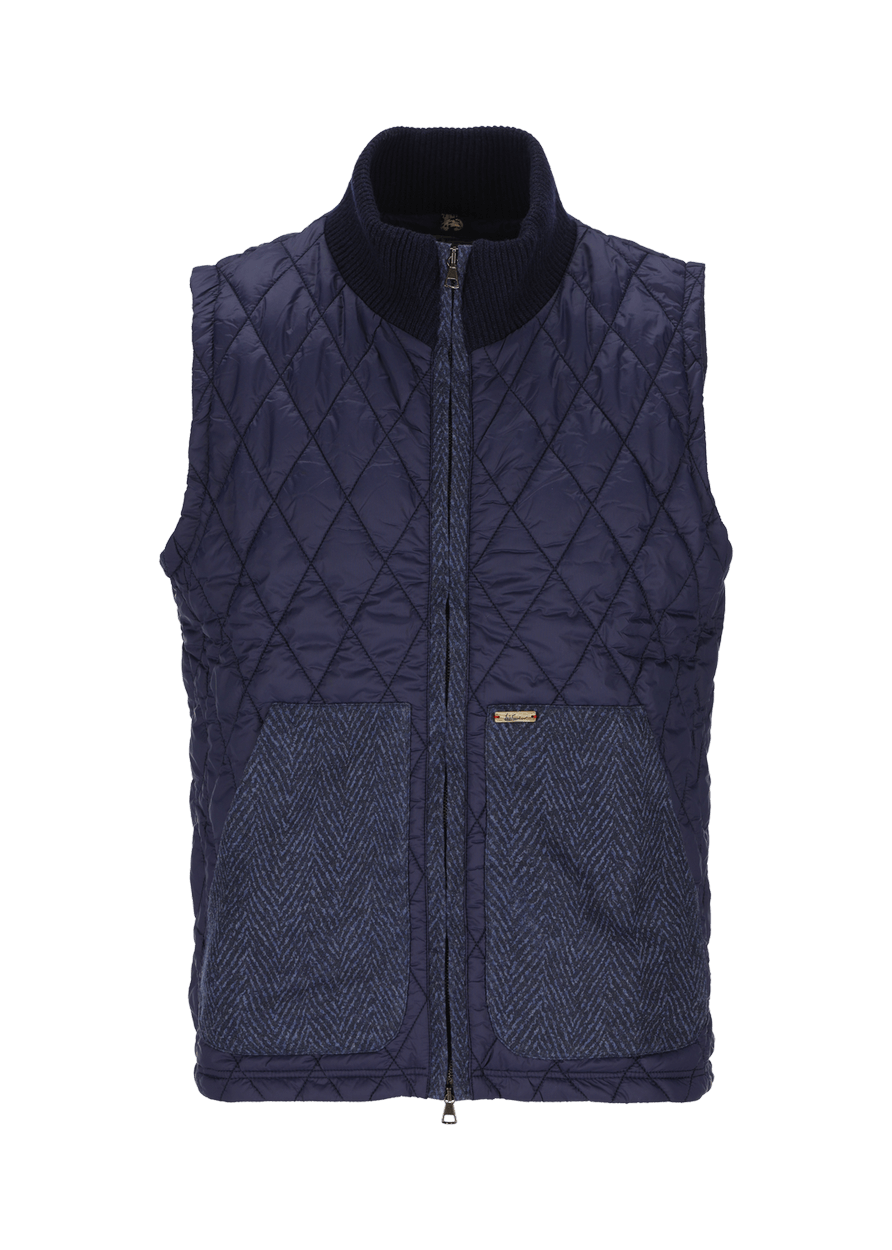 Luis Trenker Gilet trapuntato in nylon modello Lugus 50% di sconto con spedizione gratuita