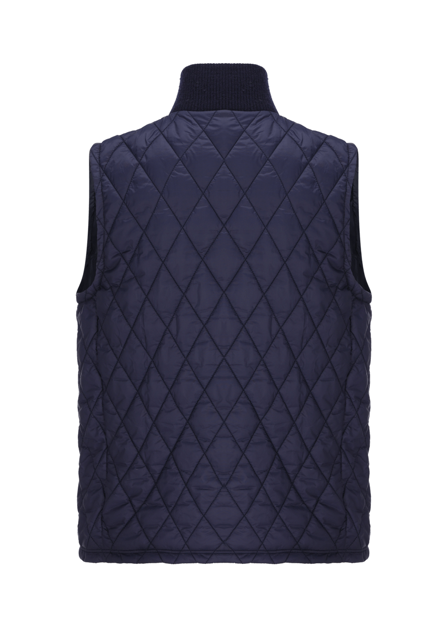 Luis Trenker Gilet trapuntato in nylon modello Lugus 50% di sconto con spedizione gratuita
