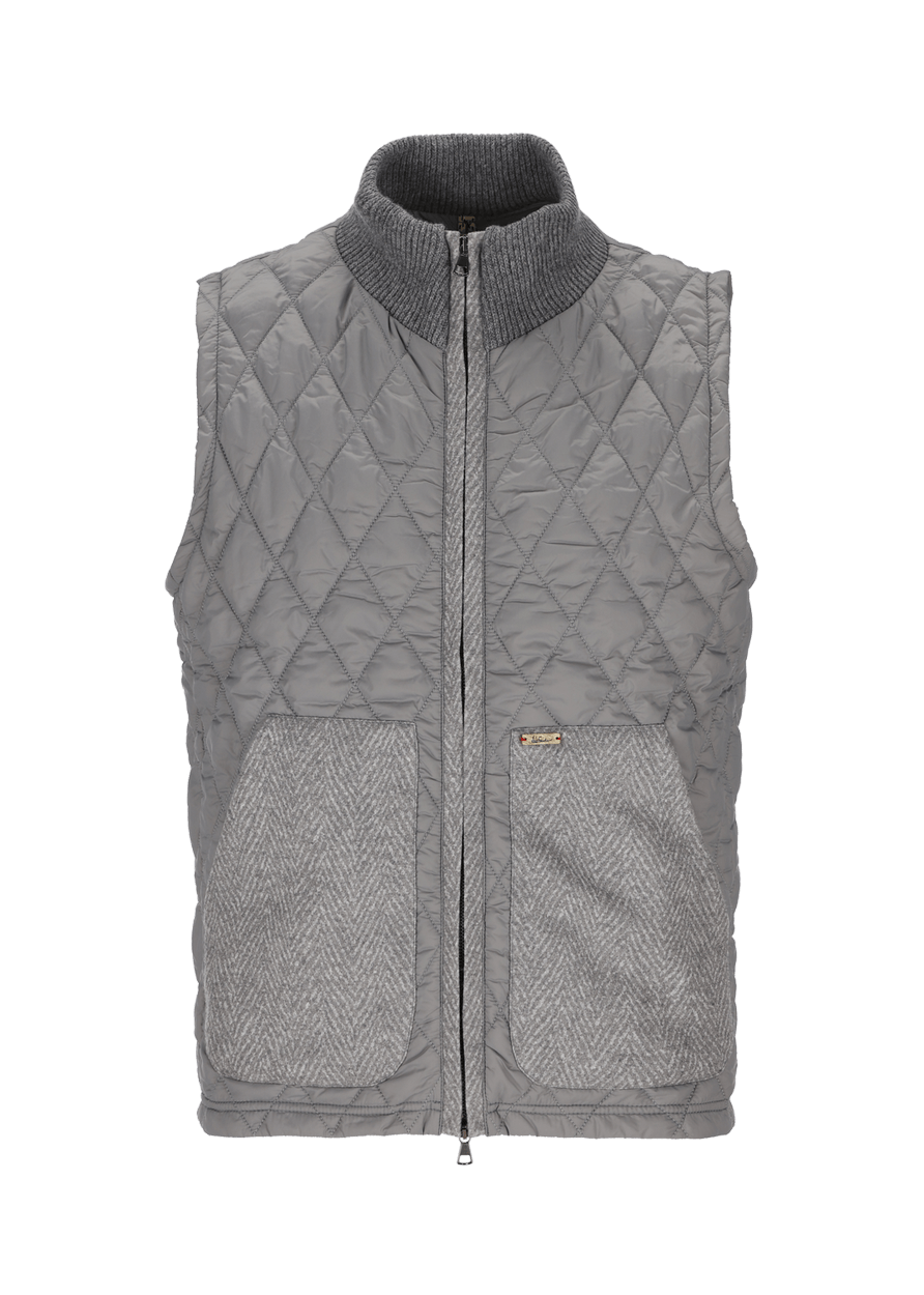 Luis Trenker Gilet trapuntato in nylon modello Lugus Trasporto libero internazionale