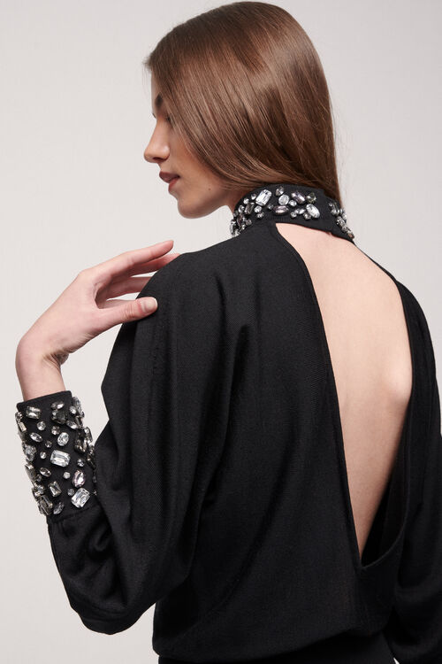 Luisa Spagnoli Marilleva - Vestito in lana Offerta