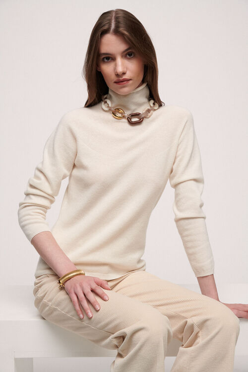Luisa Spagnoli Calco - Maglione in lana Vendite Flash