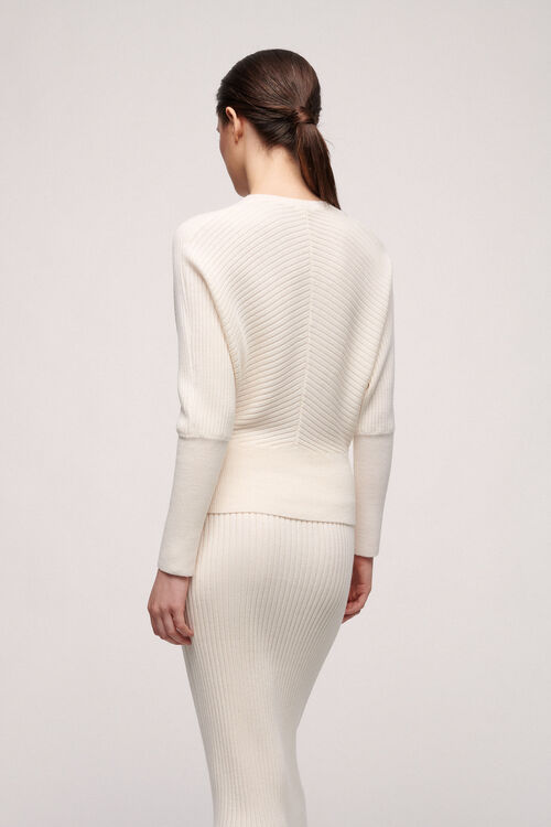Luisa Spagnoli Mius - Pullover in lana Nuova