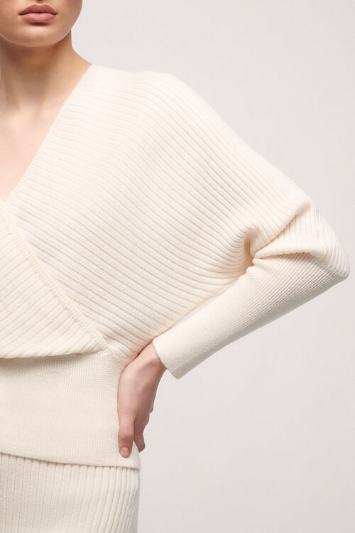 Luisa Spagnoli Mius - Pullover in lana Nuova