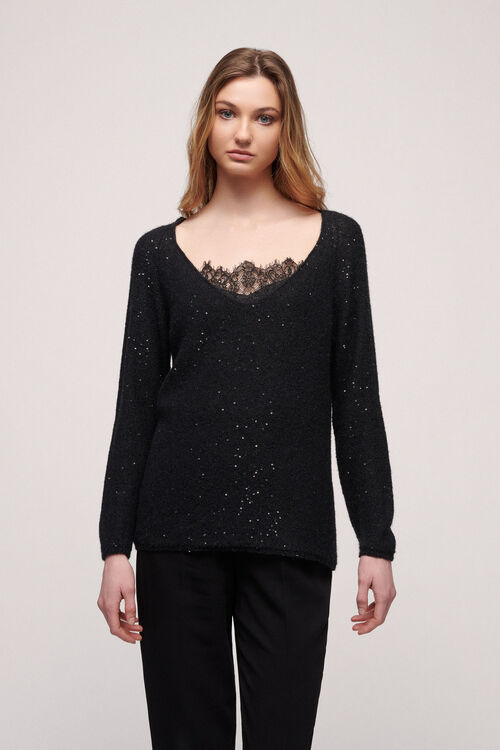Luisa Spagnoli Consorte - Maglione elegante Pezzi Unici