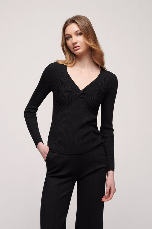 Luisa Spagnoli Misticanza - Pullover in lana Saldi