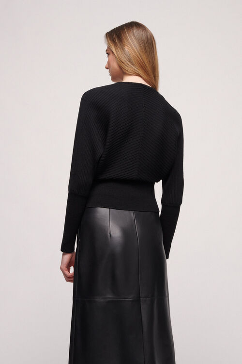 Luisa Spagnoli Mius - Pullover in lana Vendita Calda