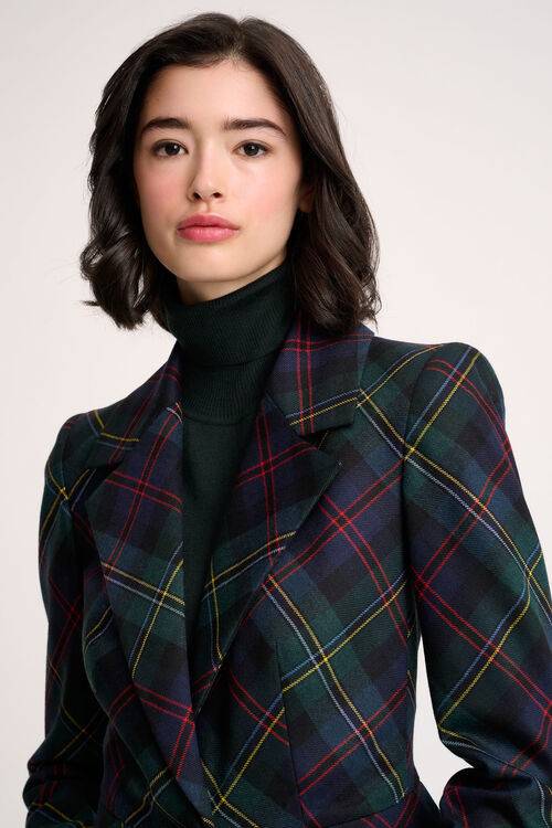 Luisa Spagnoli Soluzione - Blazer tartan Vendite Flash