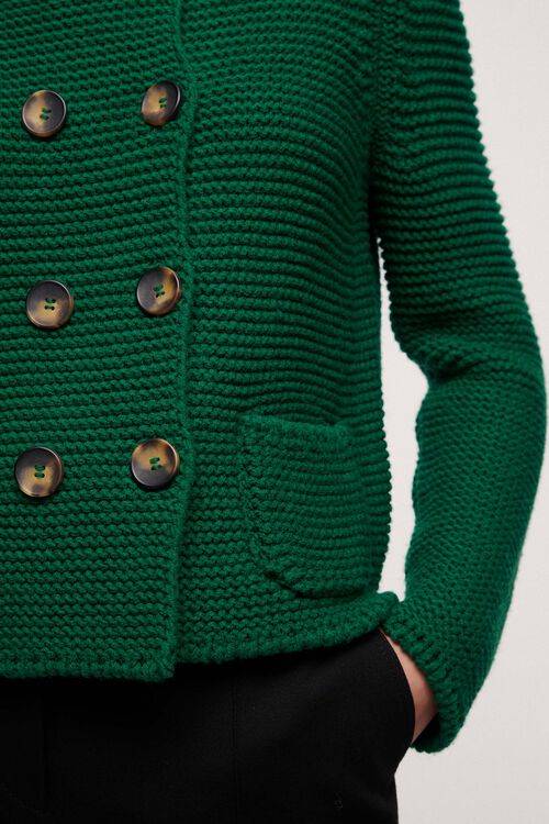 Luisa Spagnoli Mordente - Cardigan in lana Qualità Garantita