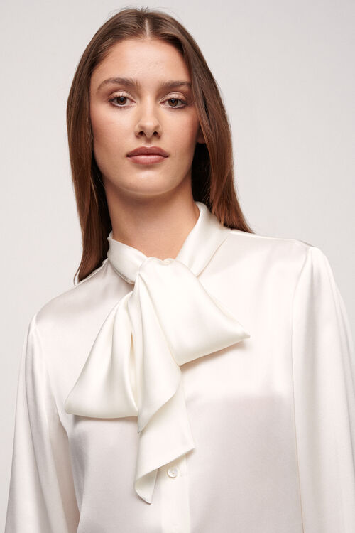 Luisa Spagnoli Lillibet - Camicia in seta Spedizione Gratuita