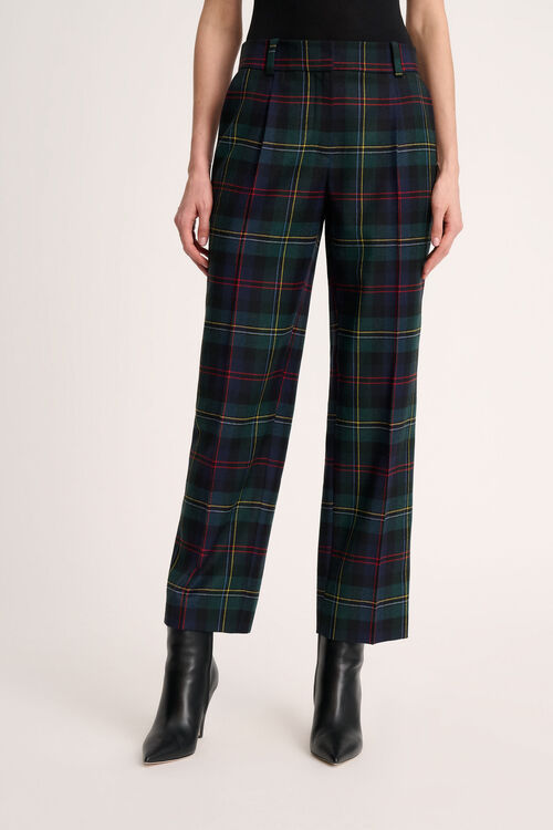 Luisa Spagnoli Ortaggio - Pantaloni tartan Consegna Veloce