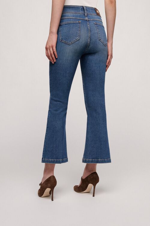 Luisa Spagnoli Oberg - Jeans modello flare Offerta migliore