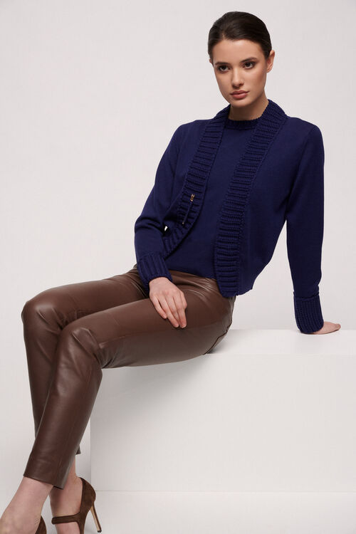 Luisa Spagnoli Mini - Top in lana Fino al 55% di sconto