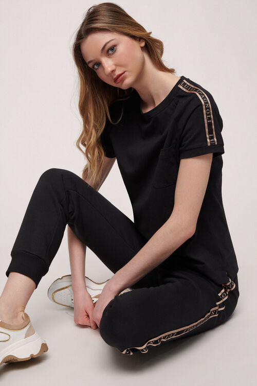 Luisa Spagnoli Lunar - T-shirt in cotone Super sconto