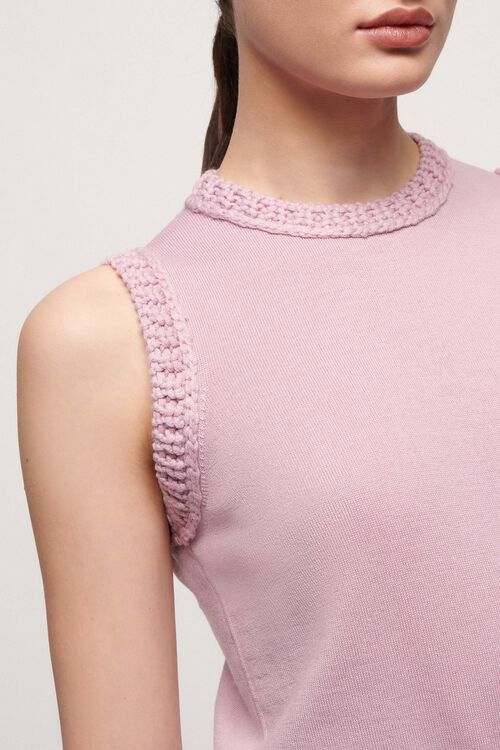 Luisa Spagnoli Mini - Top in lana Esporta salva
