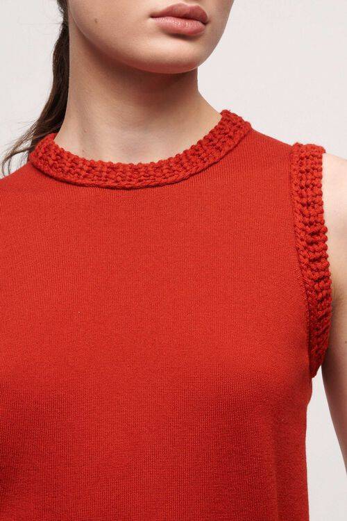 Luisa Spagnoli Mini - Top in lana 50% di sconto per tempo limitato