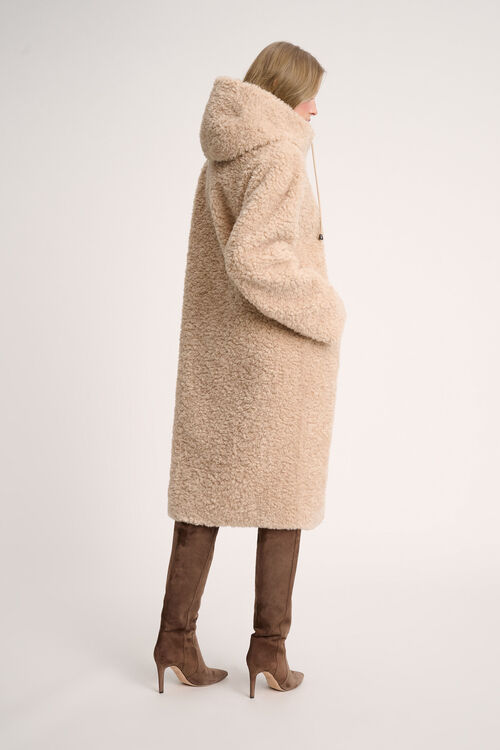 Luisa Spagnoli Serra - Cappotto teddy Saldi Di Fabbrica