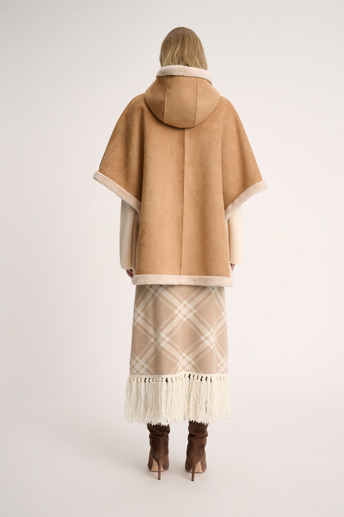 Luisa Spagnoli Spray - Mantella dettagli faux fur Vendite Flash
