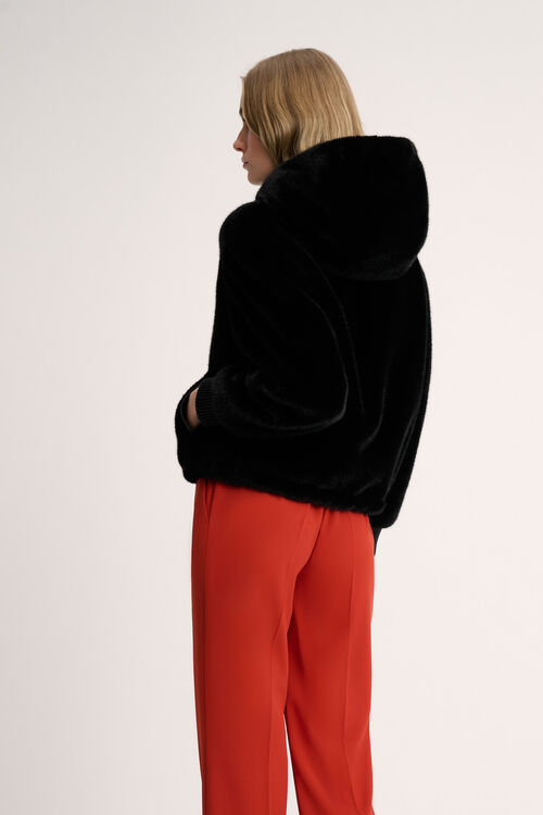 Luisa Spagnoli Scheggia - Giubbotto faux fur Moda