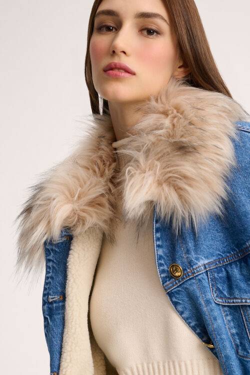 Luisa Spagnoli Scialuppa - Giubbotto in denim Offerta esclusiva