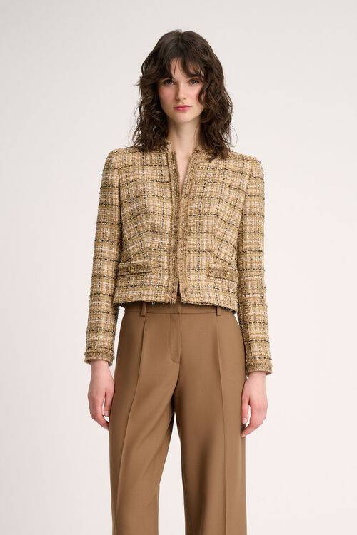Luisa Spagnoli Saggi - Giacca cropped Offerta temporanea