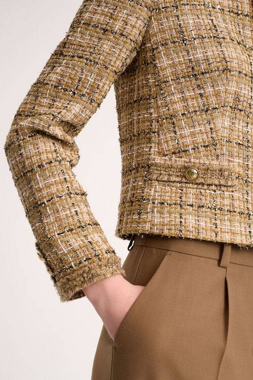 Luisa Spagnoli Saggi - Giacca cropped Offerta temporanea