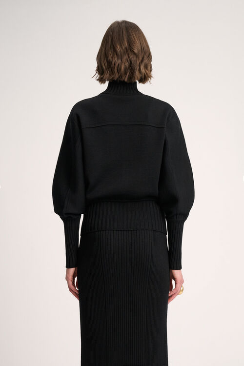 Luisa Spagnoli Merlo - Giacca bomber in maglia Offerta settimanale