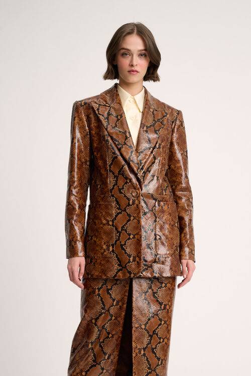 Luisa Spagnoli Standard - Giacca in pelle - Fashion Show Fino al 50% di sconto