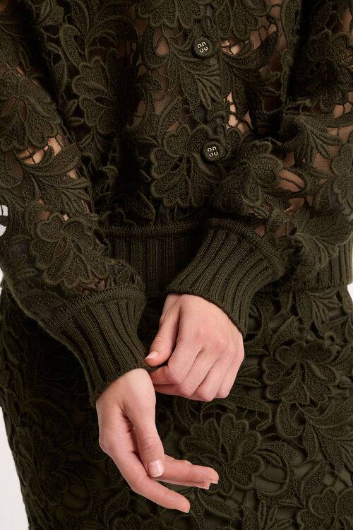 Luisa Spagnoli Segesta - Cardigan in pizzo - Fashion Show Fino al 55% di sconto