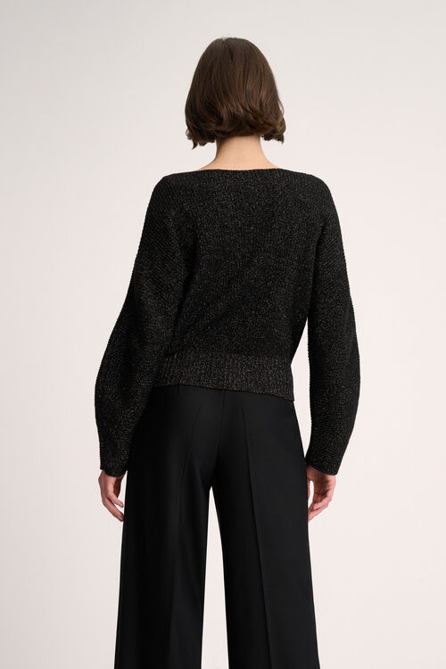 Luisa Spagnoli Caiman - Pullover lurex Fornitura limitata