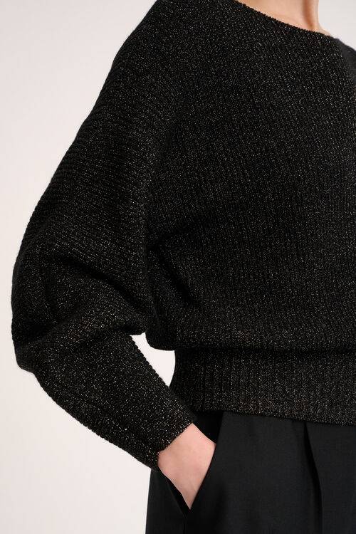 Luisa Spagnoli Caiman - Pullover lurex Fornitura limitata