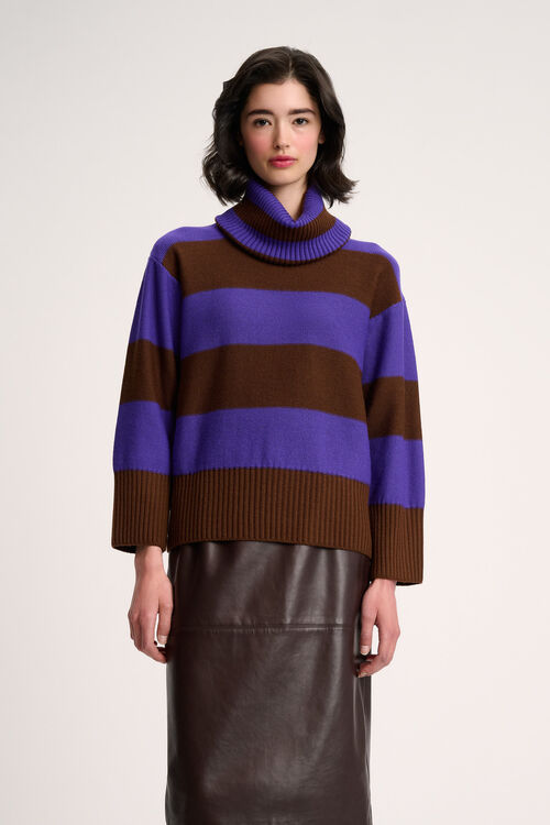 Luisa Spagnoli Marsupio - Pullover a righe Offerta Anniversario