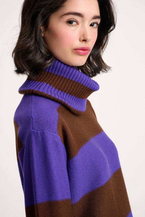 Luisa Spagnoli Marsupio - Pullover a righe Offerta Anniversario