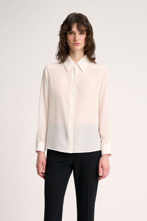 Luisa Spagnoli Limonaia - Camicia in seta Offerte esclusive