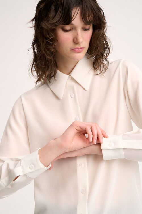 Luisa Spagnoli Limonaia - Camicia in seta Offerte esclusive